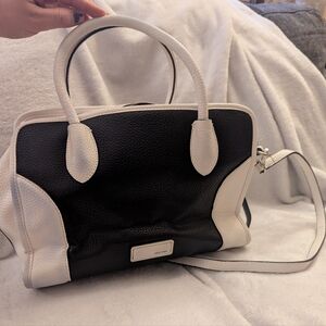 Black and White Nine West Handbag